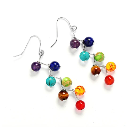 7 Chakra Earrings - Activate Energy Centers