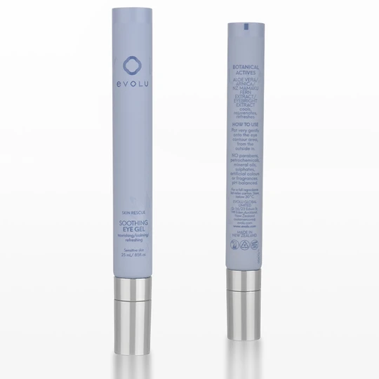 K190407-D19mm Metal Lip Tip Tube with Screw-On Cap