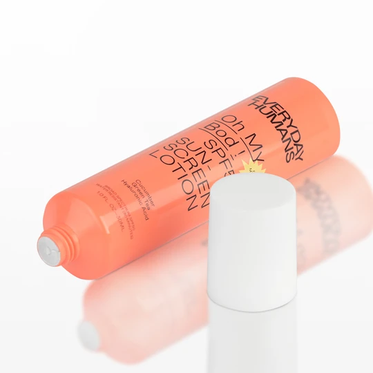 K220104-D22mm Flat Head Plastic Tube with Screw Cap