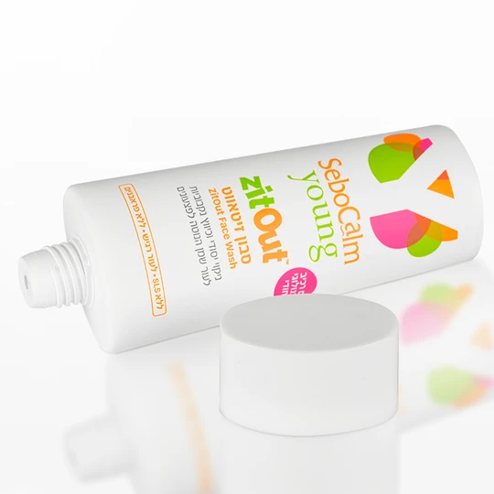 K500202-D50mm Oval Head Plastic Tube with Screw-on Cap