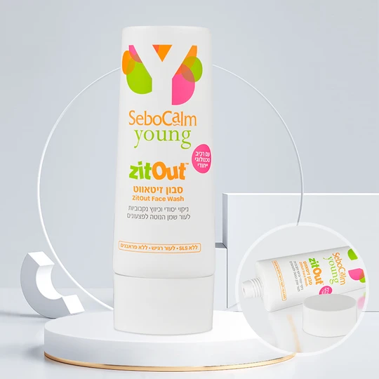 K500202-D50mm Oval Head Plastic Tube with Screw-on Cap