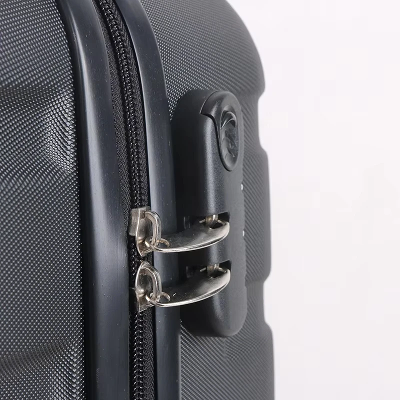 Classic horizontal stripe series suitcases