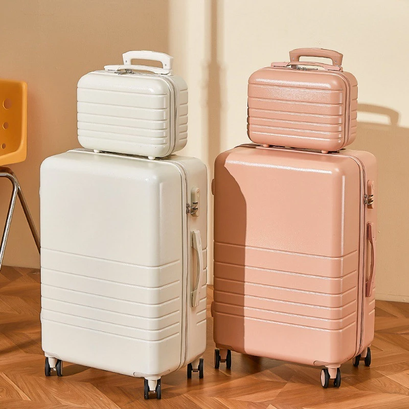 Five-piece candy-colored suitcase