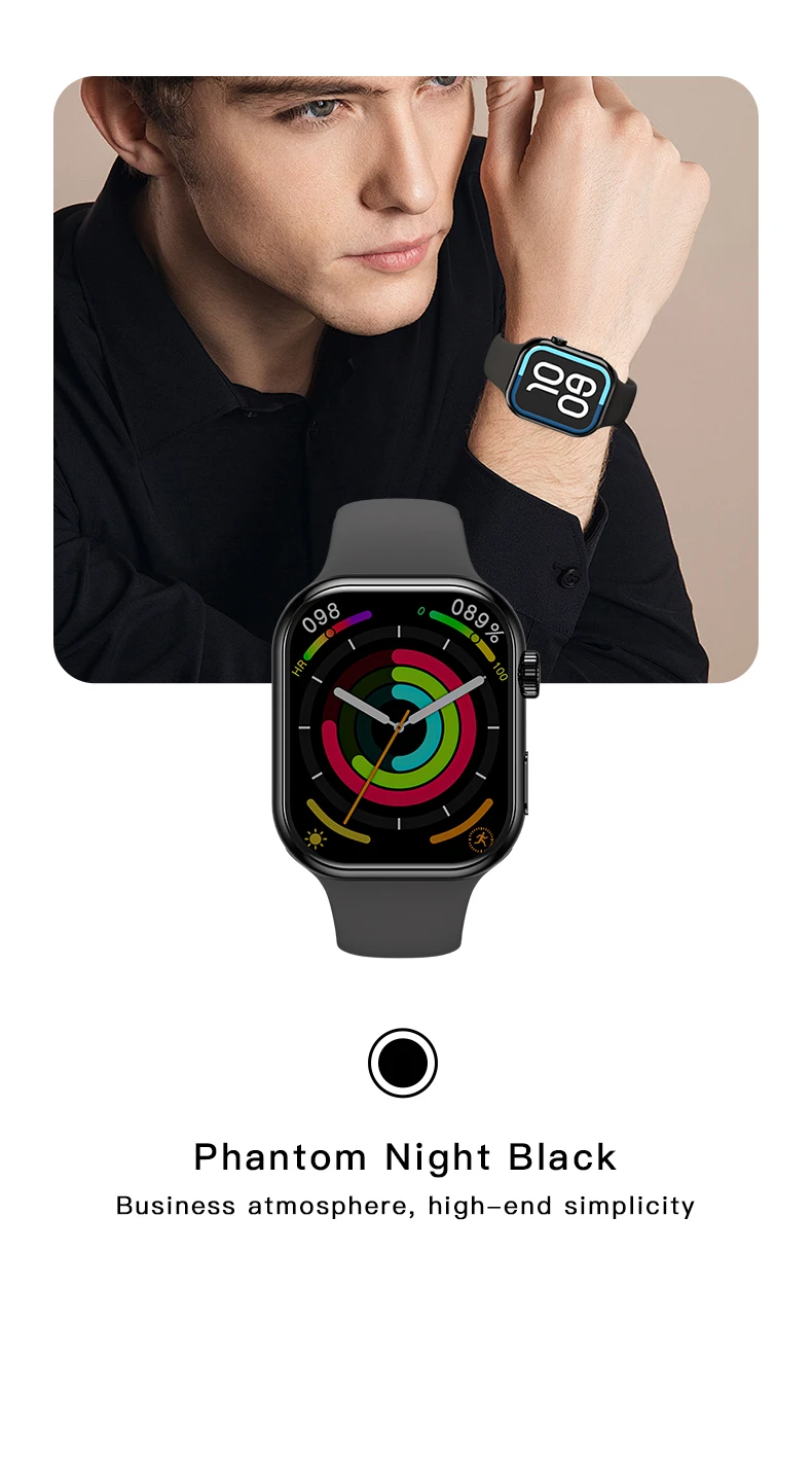 ZYA V-Watch 10 Smart watch wireless call sports track watch remote control photography pedometer alarm clock multi-function fashion watch  DeepSeek CatGPT