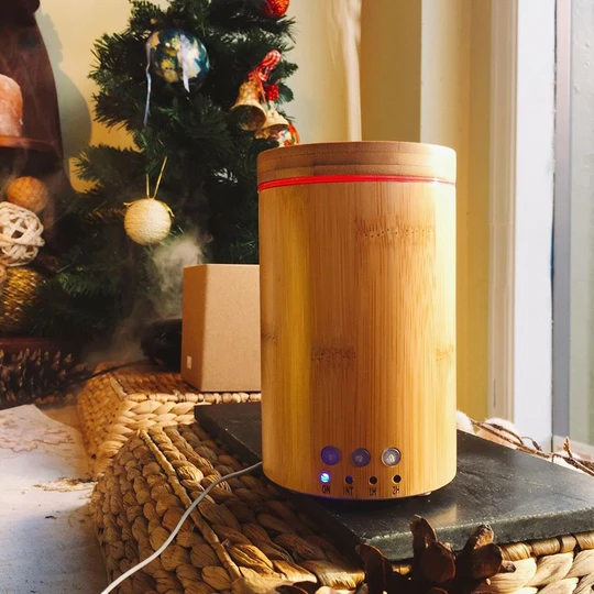 Bamboo Ultrasonic Aroma Diffuser