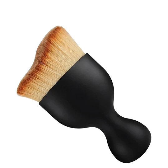 KUNAISI Car interior cleaning tool keyboard Car Gap Dust Removal Manual Brush air conditioner air outlet cleaning brush