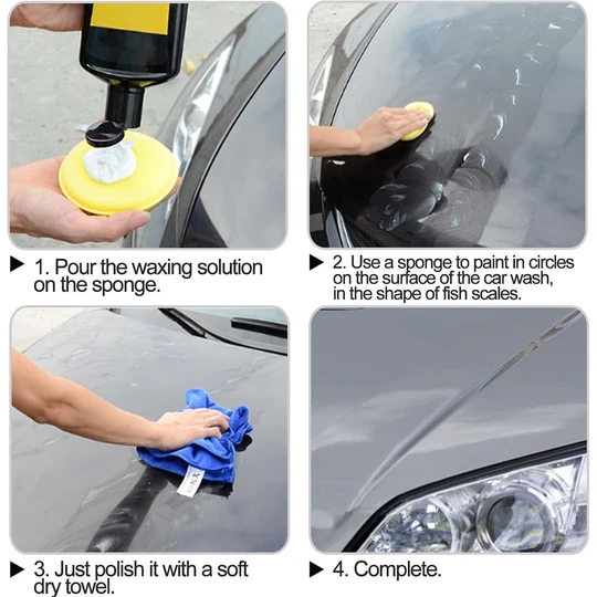 Hot Selling 14pcs Car Detailing Brush Set Buffing Sponge Pads Cleaning Tools for Interior Exterior Washing Gap Cleaning Brush