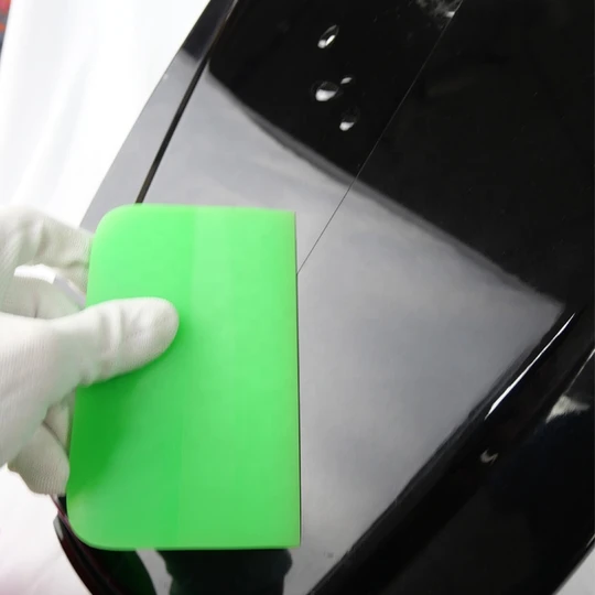 KUNAISI Customize Logo Vinyl Wrap Rubber Ppf Scraper Window Tint Tools Magnetic Squeegees Set