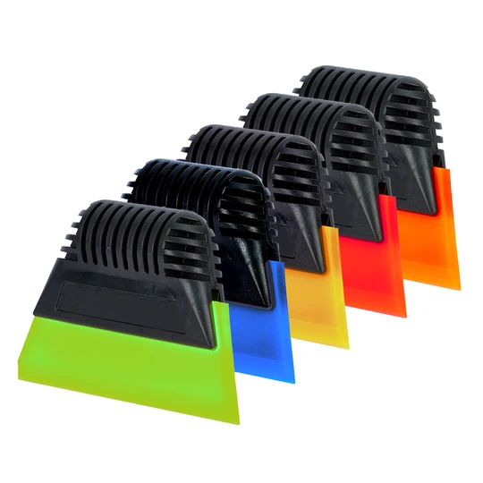 Squeegee With Rubber Wiper Window Tinting Tools Mirror Glass Window Cleaner Silicone Scraper Glass Wiper