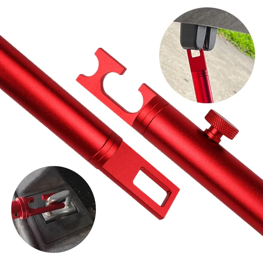 KUNAISI Aluminum Alloy Hood Prop Fixing Hook Car Door Fixing Tools Car Body Car Beauty Repair Tools Engine Cover Repair Kit