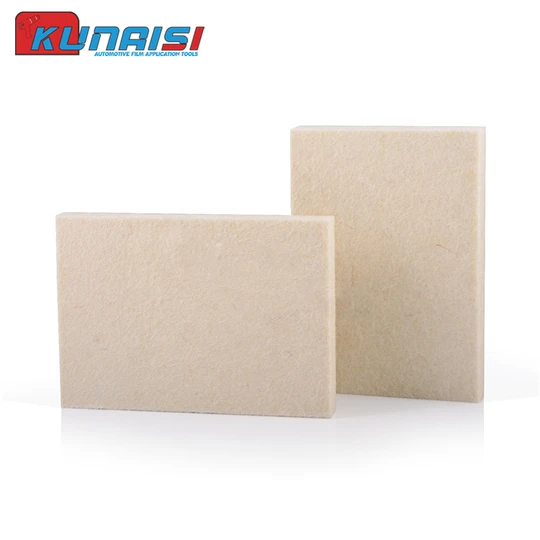 KUNAISI High Quality Woolmade Felt Window Tint Tool Felt Scraper Wool Squeegee for Car Vinyl Install Tools