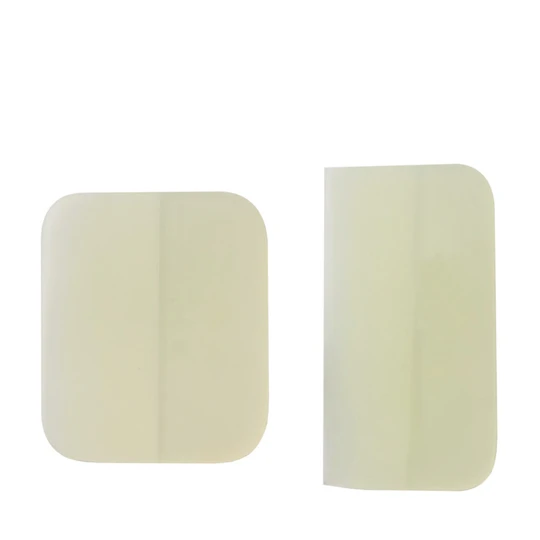 KUNAISI Custom Design Transparent Soft PPF Squeegee Carbon Fiber Film Sticker Window Tinting Tool Vinyl Wrap Rubber Scraper