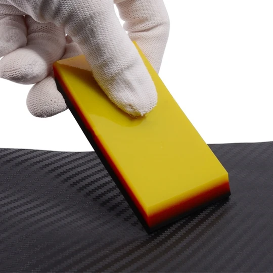 KUNAISI PPF Squeegee Rubber Blade Car Tinting Squeegee Tools Cleaning Glass Scraper Window Glass Water Wiper Blade Soft Rubber