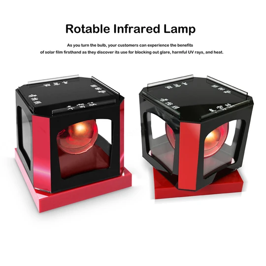 KUNAISI Custom Solar Film Heat Insulation test Machine Auto Solar Film Four-Sided Glass Rotation Tester