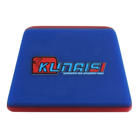 KUNAISI Custom Design Two-color Squeegee Window Tinting Tools PPF Squeegee Rubber Film Car Wrapping Tools