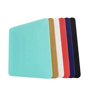 KUNAISI Auto Styling Tool Hard Plastic Squeegee Tint Car Wrap Tools Plastic Felt Edge Scraper Trapezoidal Scraper Rubber Scraper