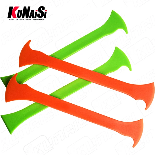 KUNAISI 3pcs Set Vinyl Car Wrap Tucking Corner Squeegee Film Tucking and Cutting Tool Kit Car Detail Scraper