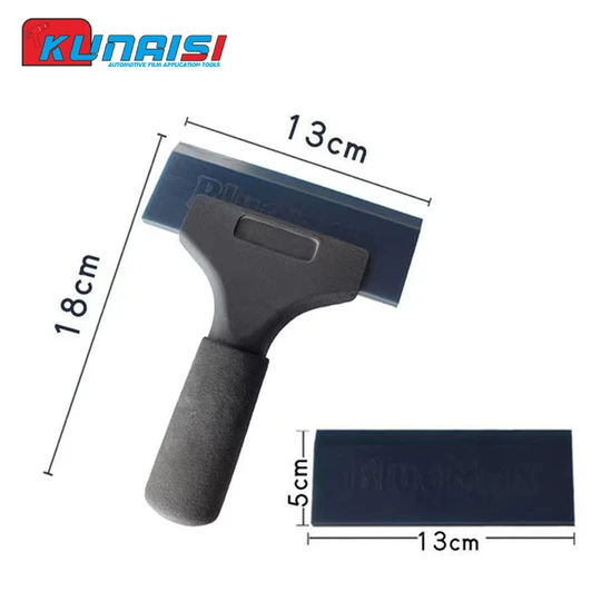 KUNAISI Short Handle Scraper Glass Water Wiper Squeegee Blade Snow Shovel Auto Car Wrap Window Tint Tool Vehicle Tinting Tool