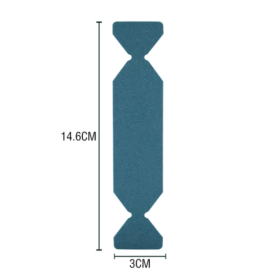 KUNAISI 3M Three Layers Protection Candy Shape Fabric Felt for Squeegee Window Tint Vinyl Wrap