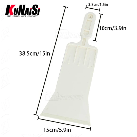 KUNAISI Squeegee Tool Installation Film Wrap Vinyl Window Tinting Tint Ppf Vehicle White Bulldozer Plastic Squeegee