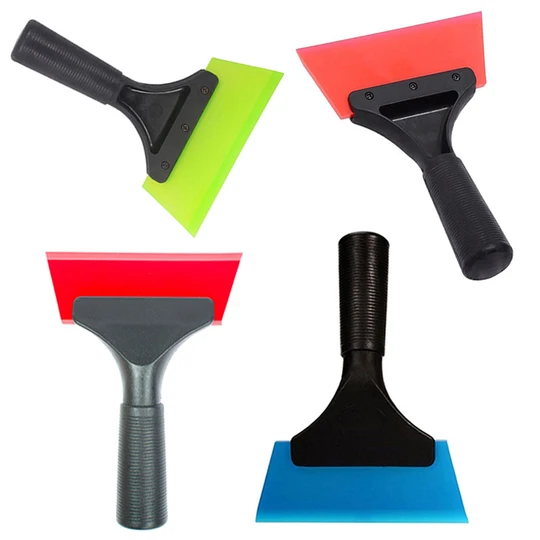 KUNAISI Plastic Handle Squeegee Window Glass Film Tint Tools Vinyl Wrapping Ppf Paint Protection Film Applicating Squeegees
