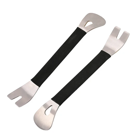 KUNAISI New Products Multifunction Car Repair Removal Pry Stainless Steel Rocker Automotive Car Radio Removal Pry Tool Kit