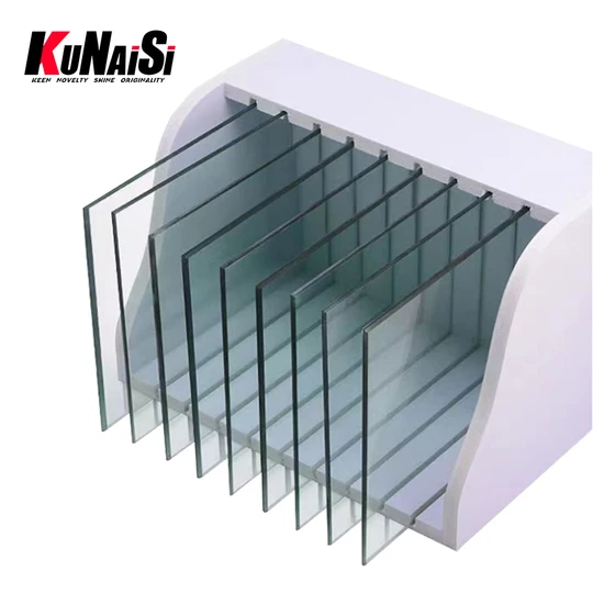 KUNAISI Safety Car Window Tinted Solar Film Test Tool Glass Sheet Holder Storage