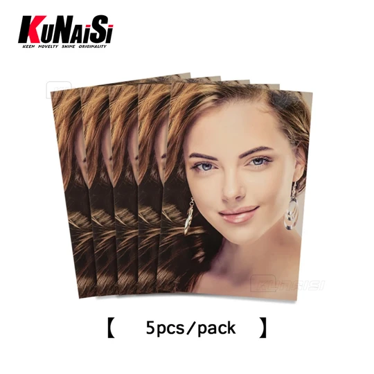 KUNAISI Glass Heat Insulation Film UV Intensity Blue Light Induction Test Card Car Wrapping Tools Solar Film UV Test Card Sets