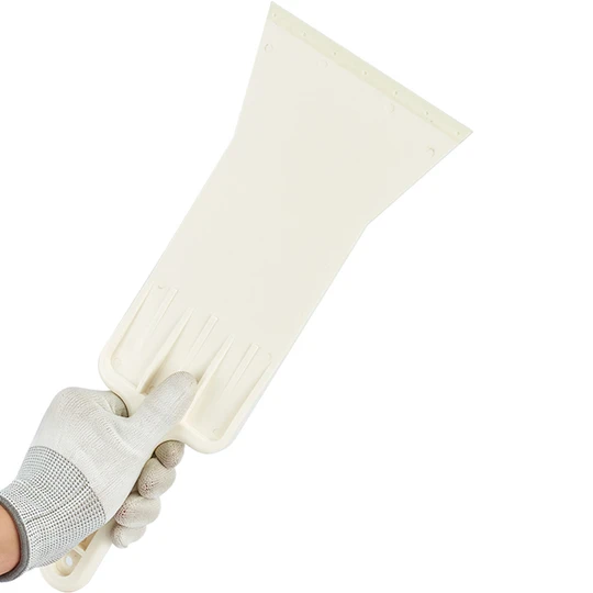 KUNAISI ABS Hard Handle White Bulldozer Plastic Squeegee Vehicle Auto Window Film Tint Tool Squeegee