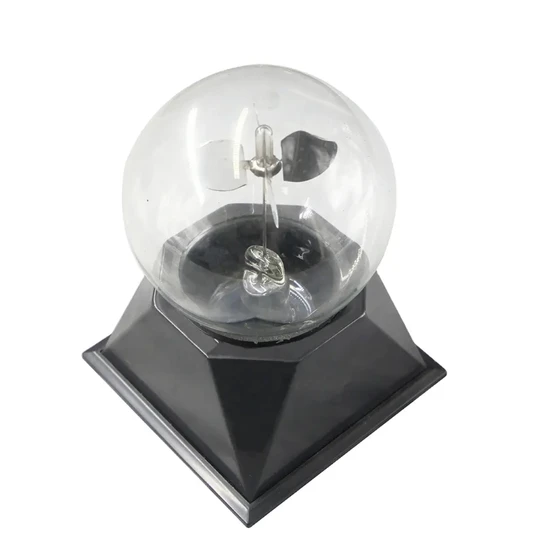 KUNAISI Radiometer Light Pressure Windmill Thermal Model Solar Power Glass Crookes Radiometer for Car Window Tint Test