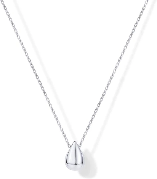 Tear Pendant Necklaces
