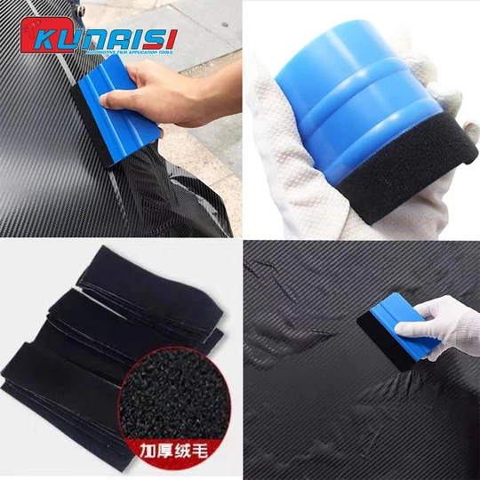 KUNAISI Vinyl Film Wrap Tint Tools Set Wallpaper Hand Tools Automobile Window Tinting Tools Kit for Car