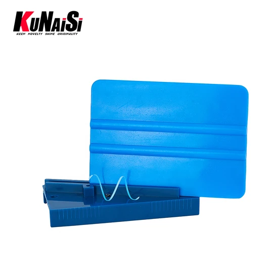 KUNAISI Card Squeegee Sharpener PP Skiving Knife