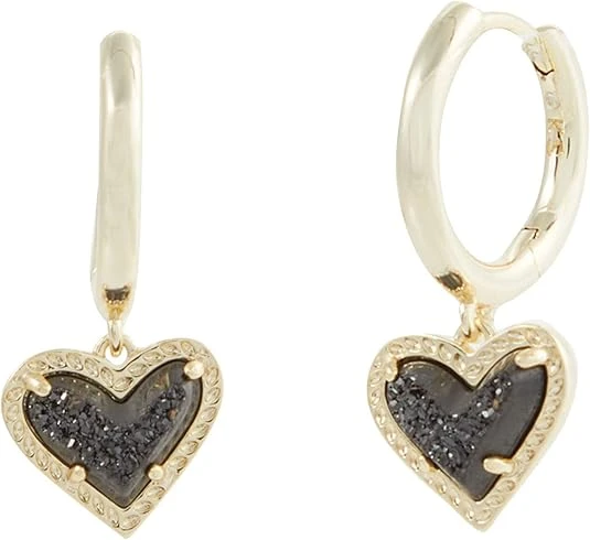 Heart Huggie Earrings for Women