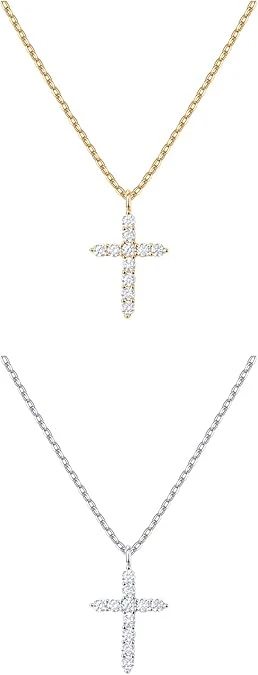 Cross Faith Pendant Necklaces