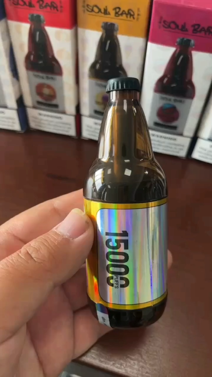 SFOG Soul Bar 15000 Puffs Disposable Vape Puff 15K With 6  LED Display 15 Flavors Vaper Pen