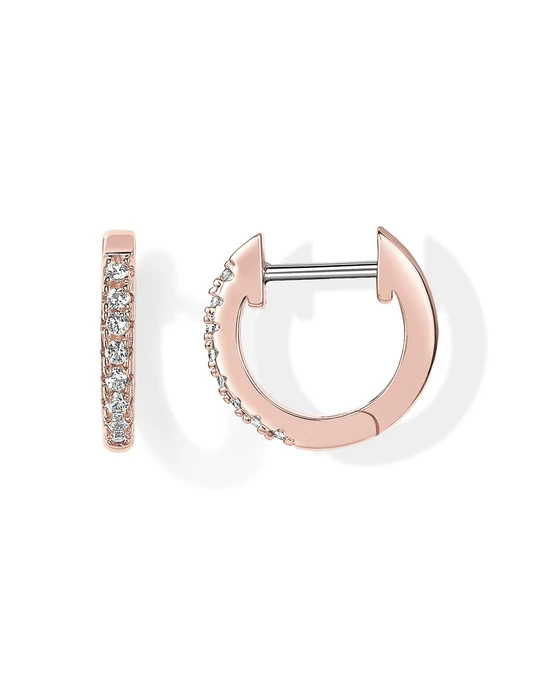 Cubic Zirconia Cuff Earring