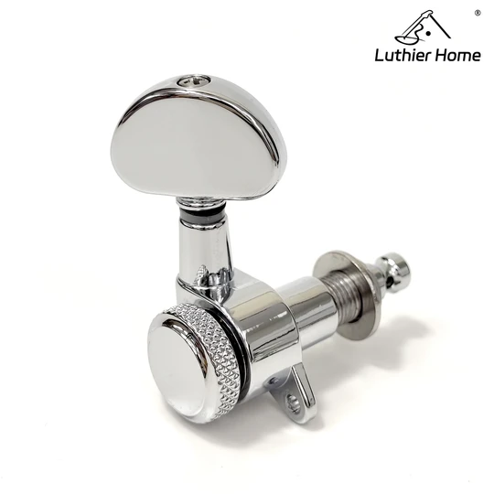 LH-03 Sealed Tuning Machines/Locking Tuners for Electric Guitar / Acoustic Guitar Tuner-CR 