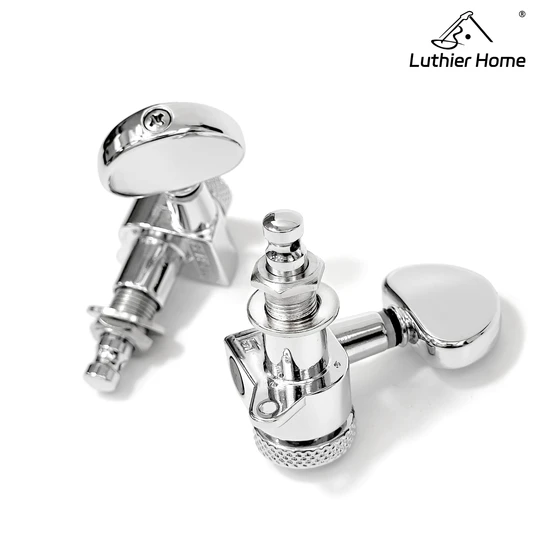 LH-03 Sealed Tuning Machines/Locking Tuners for Electric Guitar / Acoustic Guitar Tuner-CR 