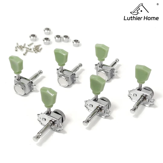 LH-44 Semi-sealed Tuners/Covered Gear Tuners & Locking Tuners  Electric Guitar / Acoustic Guitar Tuner-CR