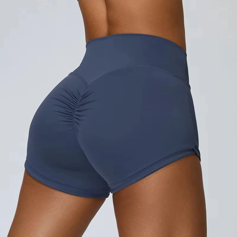 Women Yoga Shorts Buttock Lift Scrunch Fitness Shorts 