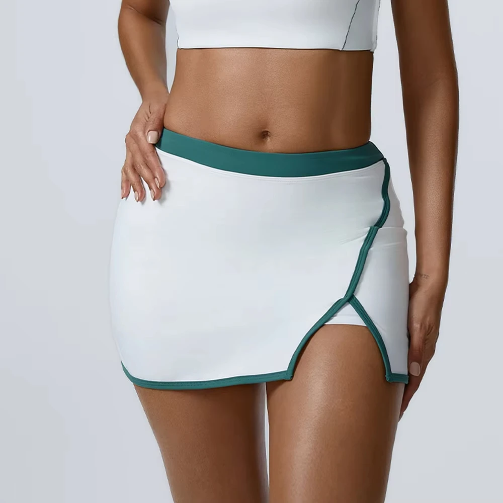 Women Sports Tennis Skirts High Waist Tights Yoga Tennis Shorts