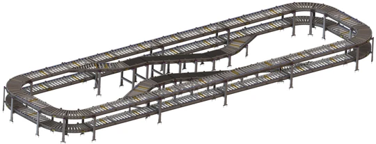 Multi Shuttle -color Automatic Racking System