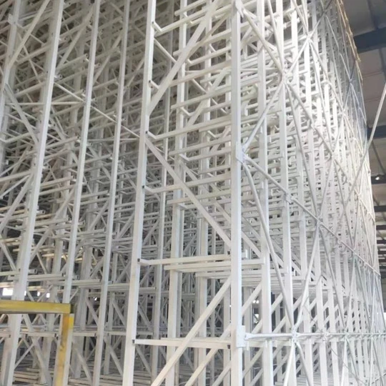 Smart Warehouse High Density Storage Pallet Rack ASRS System