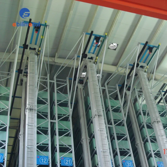 Customized Drive in AS/RS Stacker Crane for Smart Warehouse Storage Racking System