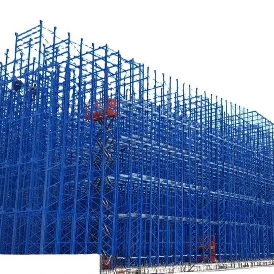 Custom Stacker Crane AS/RS Solution Smart Warehouse Storage Automation Racking Systems