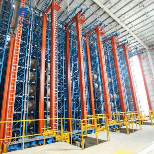 Custom Stacker Crane AS/RS Solution Smart Warehouse Storage Automation Racking Systems