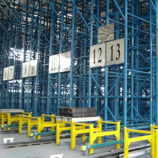 AS/RS Is a Combination of Pallet Racks Furnished with Stackers and Other Automatic Conveying Systems and Operational Softwares