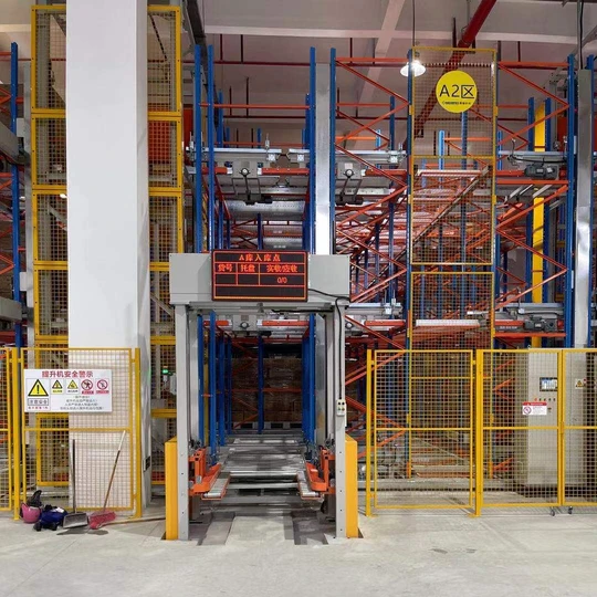Free Design ASRS System Industrial Automatic Warehouse High Density Storage Pallet Rack OEM ODM with Warehousing Equipment