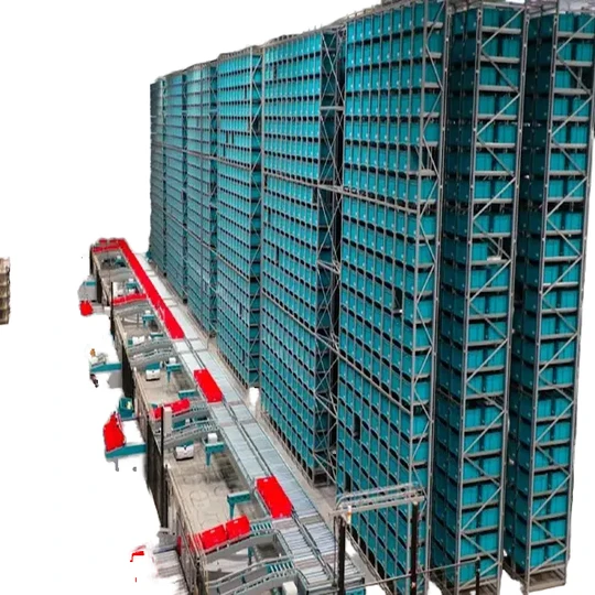 Automatic Stacker Crane Racking System With Corrosion Protection Steel Pipe Auto Storage and Retrieval System for ASRS Systems